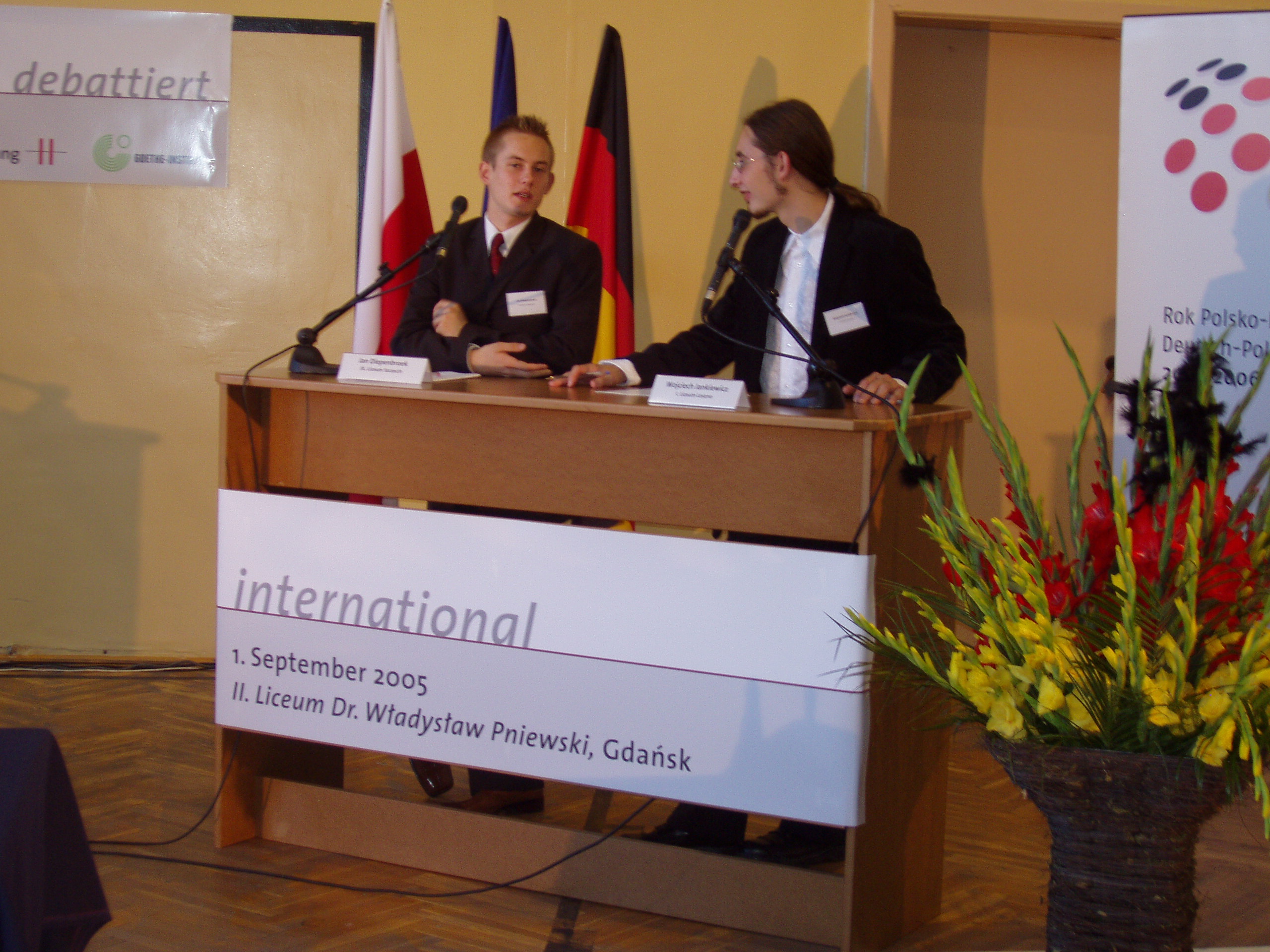 Jugend debattiert in Danzig 2005