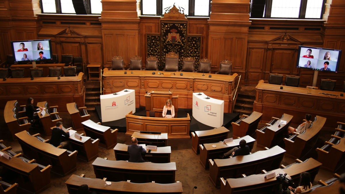 Plenarsaal Hamburgische Bürgerschaft