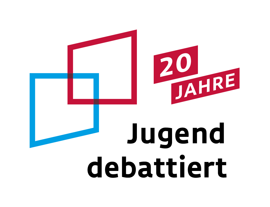 Jugend debattiert 20 Jahre Logo RZ RGB